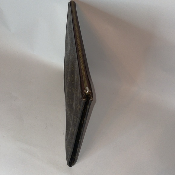 Louis Vuitton Pouch Document Holder 1988 Louis Vuitton Clutch LV Monogram Bag 🔥 - Picture 11 of 13